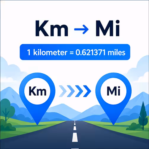1 kilometer equals 0.621371 miles